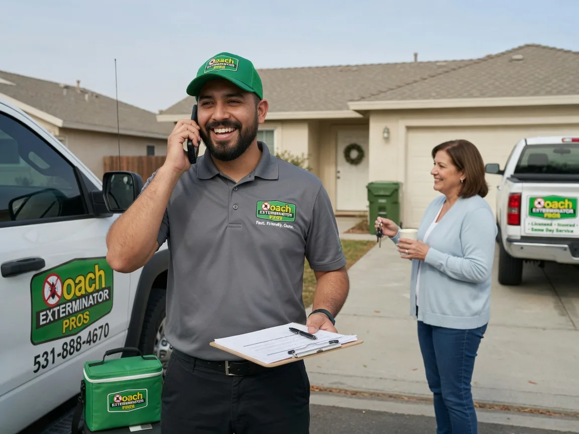 Pest Control Roach Exterminator Pittsburg, MO FAQs